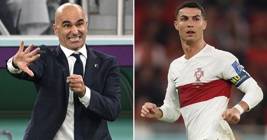 HLV Martinez cho biết ông rất cần kinh nghiệm của Ronaldo sẽ dìu dắt đàn em trên tuyển Bồ Đào Nha. Ảnh: GETTY. HLV Martinez cho biết ông rất cần kinh nghiệm của Ronaldo sẽ dìu dắt đàn em trên tuyển Bồ Đào Nha. Ảnh: GETTY.