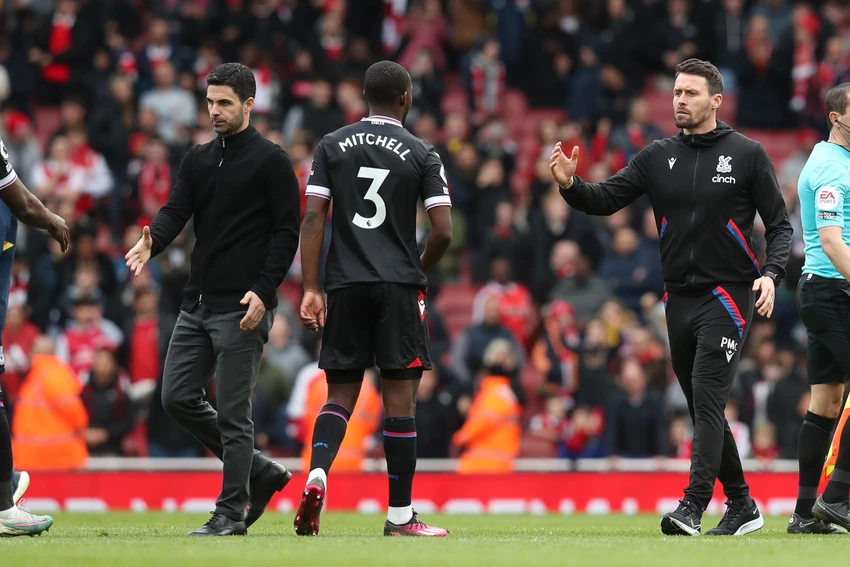 HLV Arteta vui mừng sau chiến thắng ngoạn mục của Arsenal. Ảnh: GETTY. HLV Arteta vui mừng sau chiến thắng ngoạn mục của Arsenal. Ảnh: GETTY.