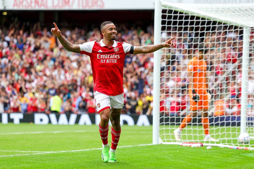 Chân sút người Brazil khẳng định Man City không thể bắt kịp Arsenal. Ảnh: GETTY. Chân sút người Brazil khẳng định Man City không thể bắt kịp Arsenal. Ảnh: GETTY.