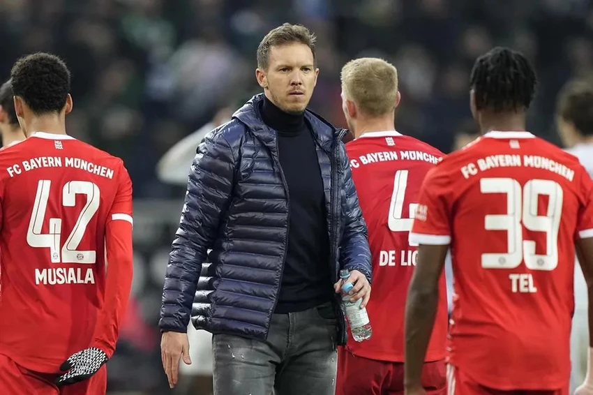 Các cầu thủ Bayern có dấu hiệu chống phá HLV trẻ Nagelsmann buộc lãnh đạo Bayern Munich ra quyết định sa thải. Ảnh: GETTY. Các cầu thủ Bayern có dấu hiệu chống phá HLV trẻ Nagelsmann buộc lãnh đạo Bayern Munich ra quyết định sa thải. Ảnh: GETTY.
