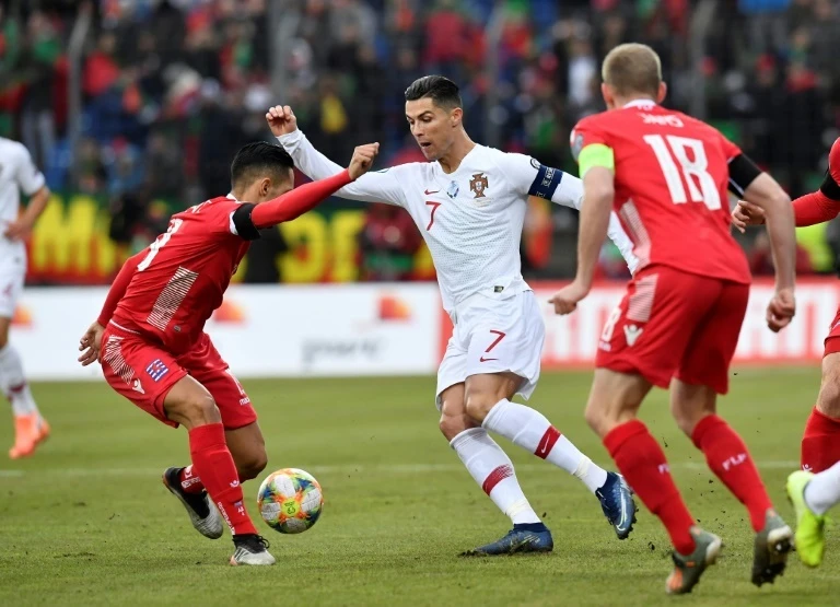 Tiền đạo người Bồ Đào Nha tiếp tục lập cú đúp ở vòng loại Euro 2024. Ảnh: GETTY. Tiền đạo người Bồ Đào Nha tiếp tục lập cú đúp ở vòng loại Euro 2024. Ảnh: GETTY.