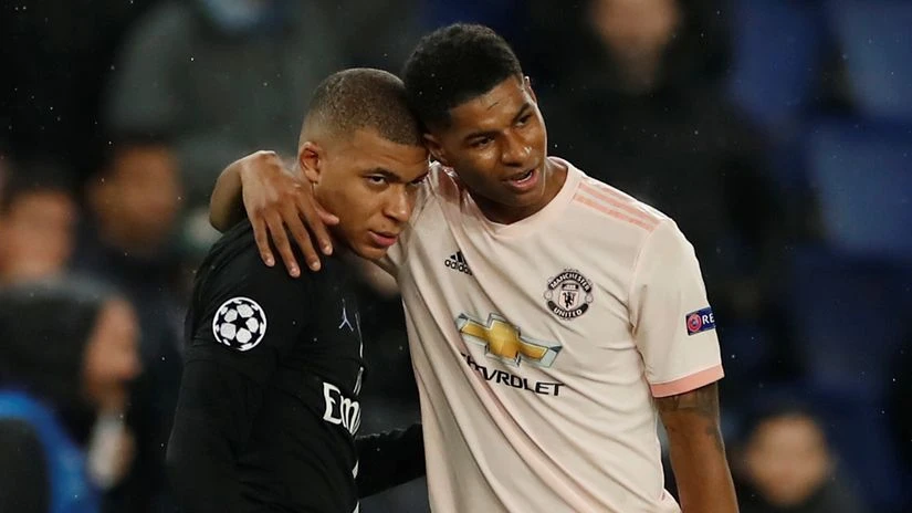 Chủ tịch PSG thừa nhận có nói chuyện với Rashford về việc chơi cặp với Mbappe. Ảnh: GETTY. Chủ tịch PSG thừa nhận có nói chuyện với Rashford về việc chơi cặp với Mbappe. Ảnh: GETTY.