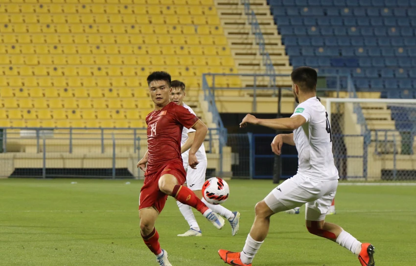 U-23 Việt Nam sẽ tham dự SEA Games 32 vào cuối tháng 4 với nhiệm vụ bảo vệ huy chương vàng. Ảnh: VFF. U-23 Việt Nam sẽ tham dự SEA Games 32 vào cuối tháng 4 với nhiệm vụ bảo vệ huy chương vàng. Ảnh: VFF.