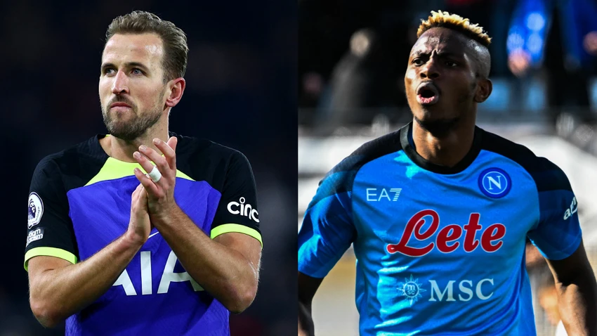 Harry Kane và Osimhen cũng là hai cái tên yêu thích của Real sau Salah. Ảnh: GETTY. Harry Kane và Osimhen cũng là hai cái tên yêu thích của Real sau Salah. Ảnh: GETTY.