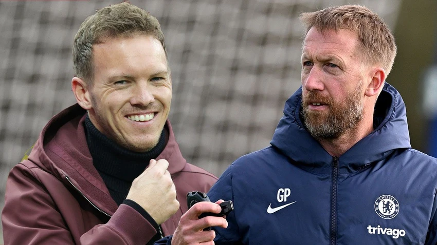 Chelsea rất muốn có Nagelsmann thay thế HLV Potter vừa bị sa thải. Ảnh: GETTY. Chelsea rất muốn có Nagelsmann thay thế HLV Potter vừa bị sa thải. Ảnh: GETTY.