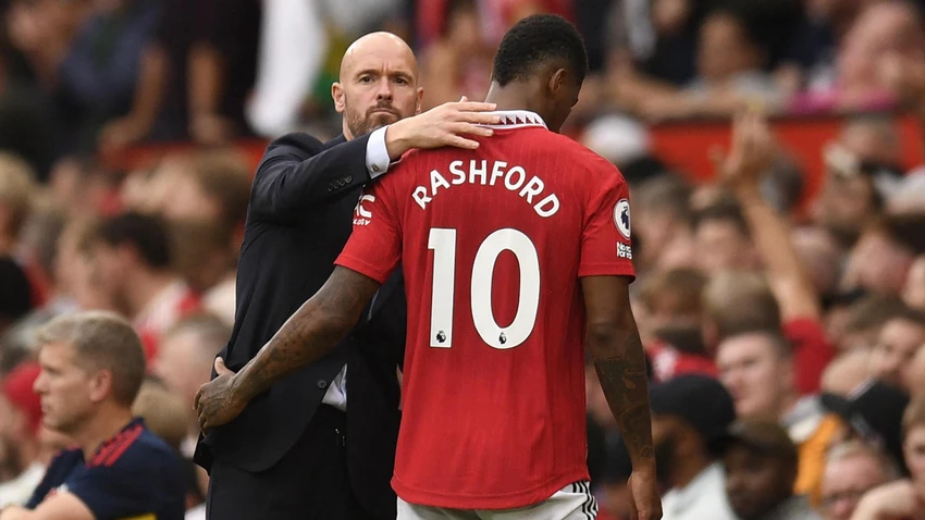 Ông thầy người Hà Lan hy vọng Rashford hồi phục đầy đủ phong độ cho loạt trận căng thẳng cuối mùa. Ảnh: GETTY. Ông thầy người Hà Lan hy vọng Rashford hồi phục đầy đủ phong độ cho loạt trận căng thẳng cuối mùa. Ảnh: GETTY.