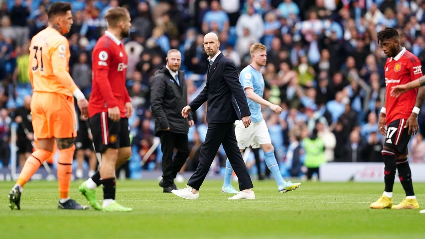 Dù gặp khủng hoảng chấn thương nghiêm trọng, HLV Ten Hag vẫn dẫn dắt Man United đi đúng hướng. Ảnh: GETTY. Dù gặp khủng hoảng chấn thương nghiêm trọng, HLV Ten Hag vẫn dẫn dắt Man United đi đúng hướng. Ảnh: GETTY.