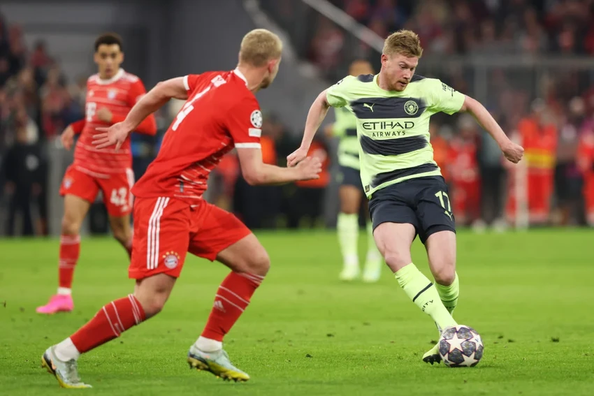 Nhạc trưởng Bruyne của Man City sẽ nhận hơn 2 triệu bảng nếu cùng đồng đội giành cú ăn ba. Ảnh: GETTY. Nhạc trưởng Bruyne của Man City sẽ nhận hơn 2 triệu bảng nếu cùng đồng đội giành cú ăn ba. Ảnh: GETTY.