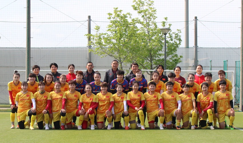 Tuyển nữ Việt Nam đã sẵn sàng giữ ngôi hậu SEA Games lần thứ 4 liên tiếp. Ảnh: VFF. Tuyển nữ Việt Nam đã sẵn sàng giữ ngôi hậu SEA Games lần thứ 4 liên tiếp. Ảnh: VFF.