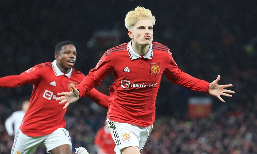 Tài năng trẻ Garnacho là của hiếm của Man United. Ảnh: GETTY. Tài năng trẻ Garnacho là của hiếm của Man United. Ảnh: GETTY.
