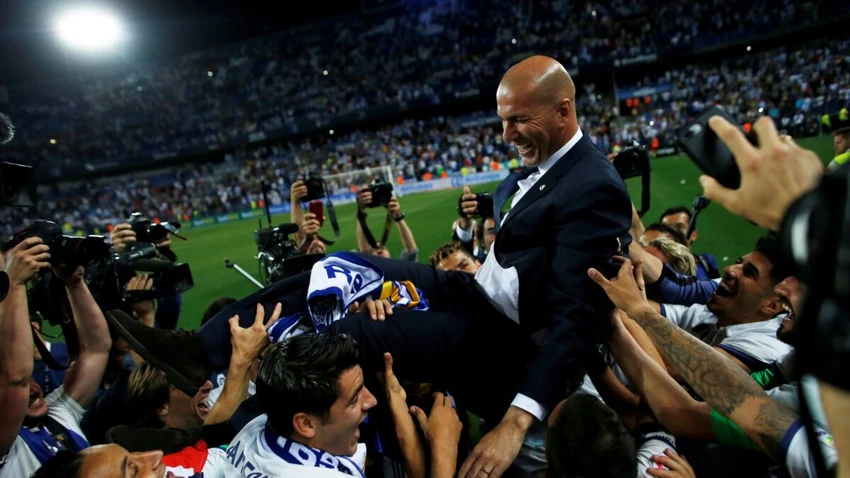 Người cũ Zidane sẽ tái hợp Real với khao khát thành công như ông đã từng ở đây. Ảnh: GETTY. Người cũ Zidane sẽ tái hợp Real với khao khát thành công như ông đã từng ở đây. Ảnh: GETTY.