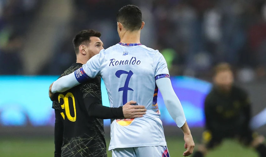 Tiền đạo người Argentina không theo Ronaldo sang chơi bóng ở Saudi Arabia dù mức lương của anh cao hơn gấp đôi chân sút Bồ Đào Nha. Ảnh: GETTY.