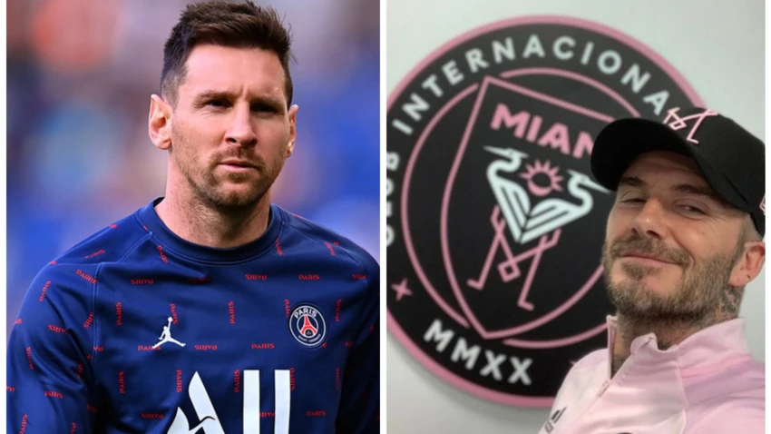 Đồng sở hữu Beckham của CLB Miami từ lâu đã muốn có Messi trong đội hình. Ảnh: GETTY. Đồng sở hữu Beckham của CLB Miami từ lâu đã muốn có Messi trong đội hình. Ảnh: GETTY.
