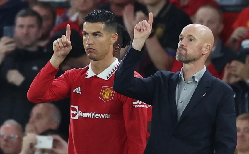 Ten Hag không muốn có những sự rắc rối và phân tâm khi sở hữu những ngôi sao có cái tôi quá lớn kiểu của Ronaldo. Ảnh: GETTY. Ten Hag không muốn có những sự rắc rối và phân tâm khi sở hữu những ngôi sao có cái tôi quá lớn kiểu của Ronaldo. Ảnh: GETTY.