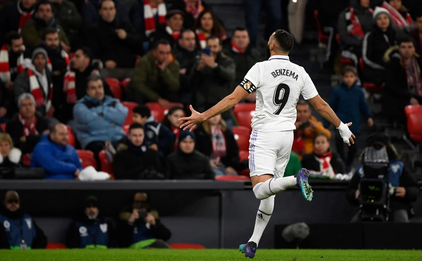 Chân sút nhiều bàn thắng thứ 2 cho Real Madrid sẽ theo chân Ronaldo đến Vùng Vịnh. Ảnh: GETTY. Chân sút nhiều bàn thắng thứ 2 cho Real Madrid sẽ theo chân Ronaldo đến Vùng Vịnh. Ảnh: GETTY.