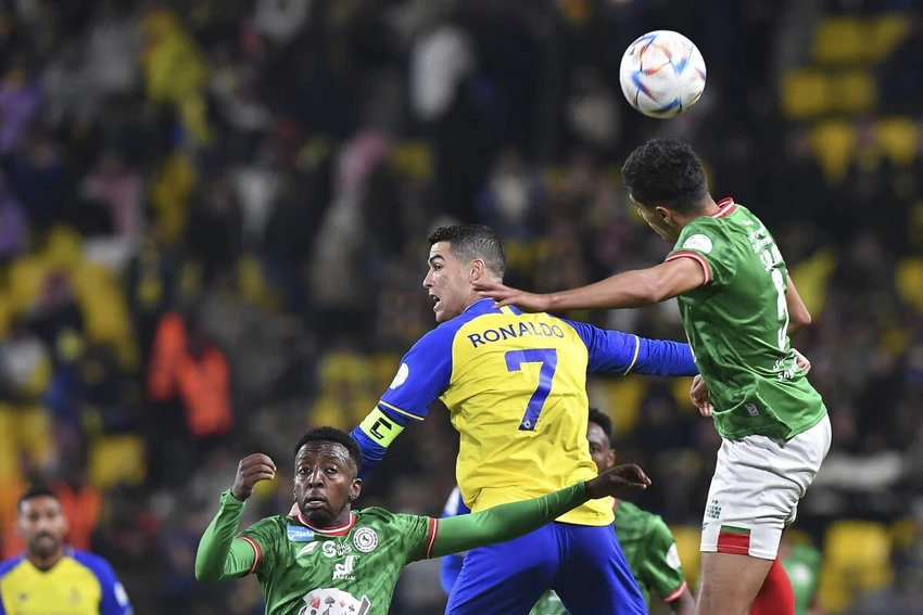 Ronaldo đã thích nghi nhanh với bóng đá Vùng Vịnh và dự báo làng bóng Saudi Arabia sẽ còn tiến xa. Ảnh: GETTY.