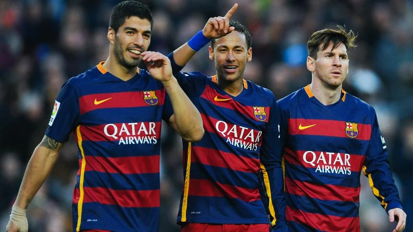 Messi, Suarez và Neymar từng là nỗi khiếp đảm của các hàng thủ châu Âu khi họ cùng nhau khoác áo Barcelona. Ảnh: GETTY. Messi, Suarez và Neymar từng là nỗi khiếp đảm của các hàng thủ châu Âu khi họ cùng nhau khoác áo Barcelona. Ảnh: GETTY.