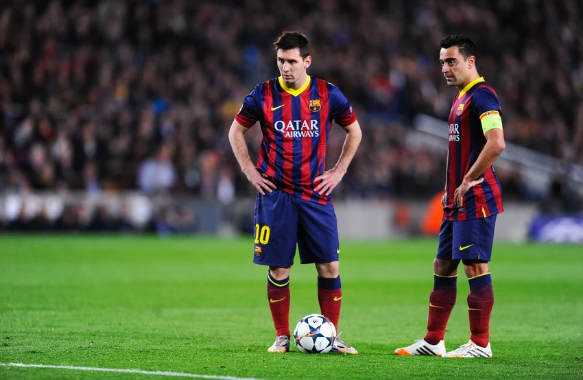 HLV Xavi có cảm giác Messi phản bội nhưng ở vào tình thế này, không thể trách cầu thủ người Argentina. Ảnh: GETTY. HLV Xavi có cảm giác Messi phản bội nhưng ở vào tình thế này, không thể trách cầu thủ người Argentina. Ảnh: GETTY.