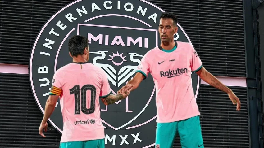 Messi sẽ tái ngộ Sergio Busquets trong màu áo Miami. Ảnh: GETTY. Messi sẽ tái ngộ Sergio Busquets trong màu áo Miami. Ảnh: GETTY.