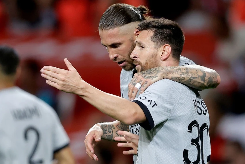 Messi và trung vệ Ramos sẽ tiếp tục sát cánh bên nhau ở Inter Miami. Ảnh: GETTY. Messi và trung vệ Ramos sẽ tiếp tục sát cánh bên nhau ở Inter Miami. Ảnh: GETTY.