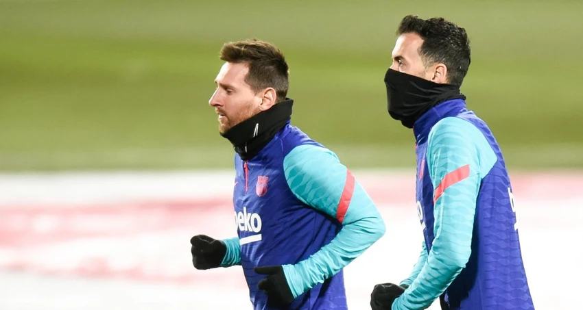 Messi sẽ tái hợp với Busquets một thời lừng lẫy ở Barca. Ảnh: GETTY. Messi sẽ tái hợp với Busquets một thời lừng lẫy ở Barca. Ảnh: GETTY.