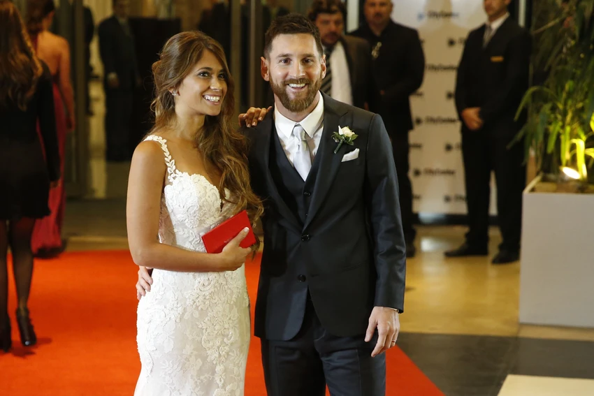 Tiệc cưới kín đáo và sang trọng của Messi. Ảnh: GETTY. Tiệc cưới kín đáo và sang trọng của Messi. Ảnh: GETTY.
