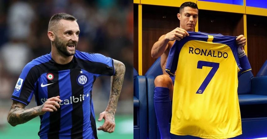 Marcelo Brozovic theo chân Ronaldo gia nhập Al Nassr. Ảnh: GETTY. Marcelo Brozovic theo chân Ronaldo gia nhập Al Nassr. Ảnh: GETTY.