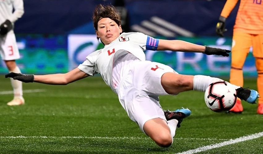 Nữ cầu thủ Saki Kumagai có thể sánh vai kỷ lục với Pele nếu tuyển Nhật vô địch World Cup 2023. Ảnh: AN. Nữ cầu thủ Saki Kumagai có thể sánh vai kỷ lục với Pele nếu tuyển Nhật vô địch World Cup 2023. Ảnh: AN.