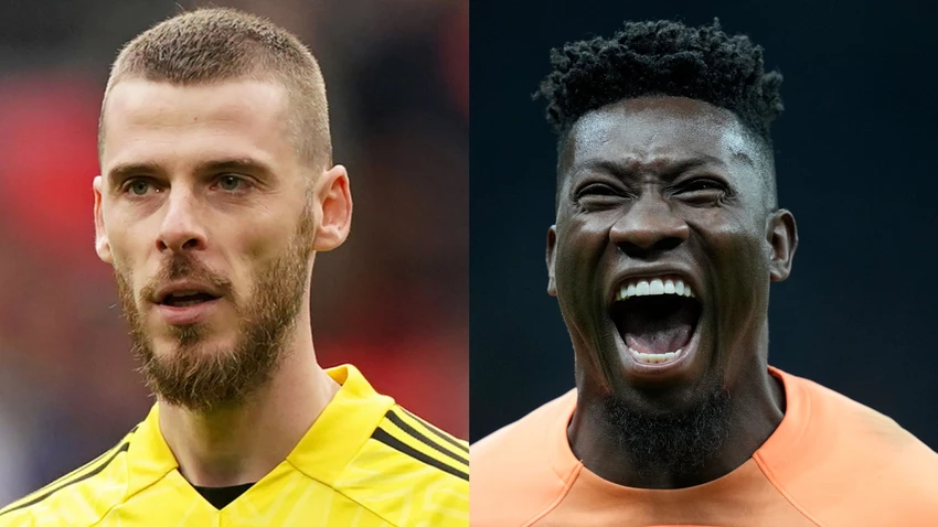 Andre Onana vừa cập bến Man United thay cho thủ môn De Gea. Ảnh: GETTY. Andre Onana vừa cập bến Man United thay cho thủ môn De Gea. Ảnh: GETTY.