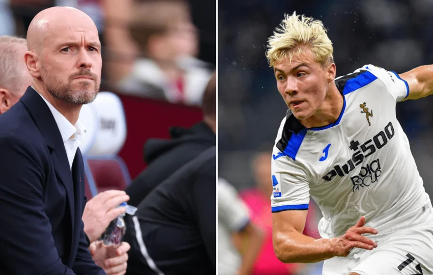HLV Ten Hag rất cần có Hojlund trong đội hình Man United ở mùa giải mới. Ảnh: GETTY. HLV Ten Hag rất cần có Hojlund trong đội hình Man United ở mùa giải mới. Ảnh: GETTY.