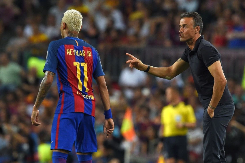 Tái hợp thầy cũ Enrique có thể là màn hồi sinh Neymar trong màu áo PSG. Ảnh: GETTY.