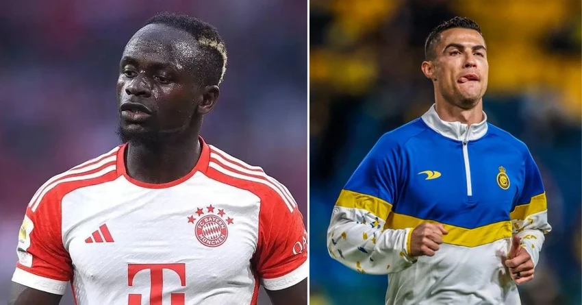 Ngôi sao Ronaldo có người chia lửa ở hàng công của đội bóng đang đá giải Saudi Arabia. Ảnh: GETTY.