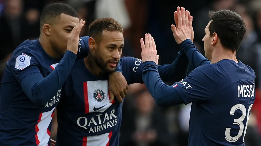 Ba siêu sao của PSG vẫn không đủ sức giúp đội bóng vô địch Champions League. Ảnh: GETTY.