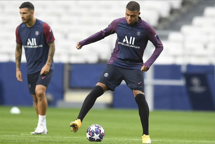 Tiền đạo người Pháp được phép trở lại sân tập với đội một của PSG. Ảnh: GETTY. Tiền đạo người Pháp được phép trở lại sân tập với đội một của PSG. Ảnh: GETTY.