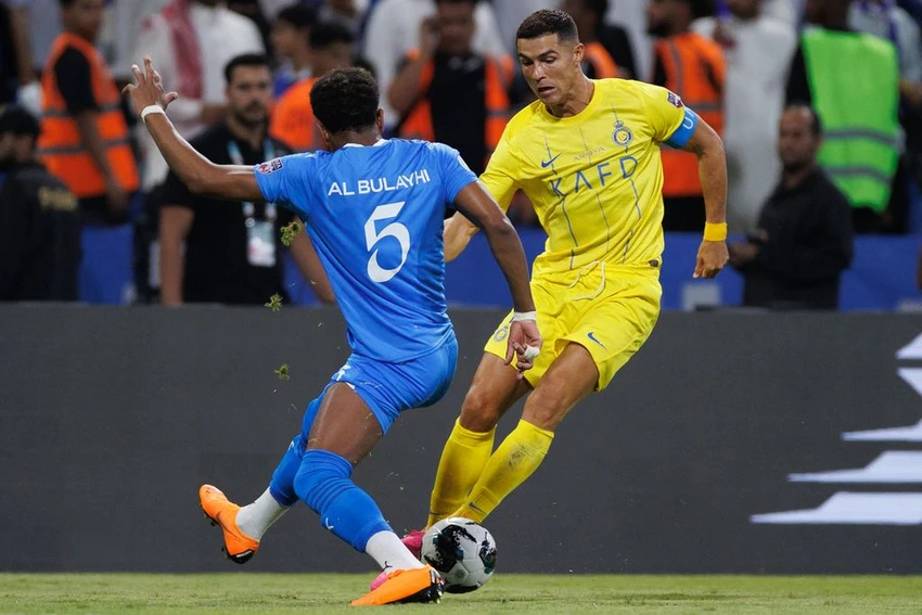 Ronaldo có danh hiệu đầu tiên với Al Nassr và trở thành Vua phá lưới. Ảnh: GETTY. Ronaldo có danh hiệu đầu tiên với Al Nassr và trở thành Vua phá lưới. Ảnh: GETTY.