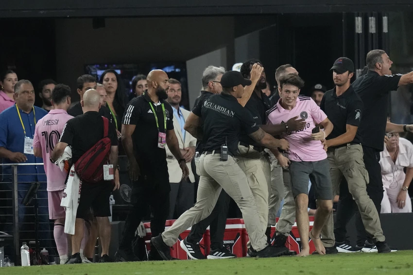 Miami thuê vệ sĩ bảo đảm an toàn cho Messi trong mọi tình huống. Ảnh: GETTY.