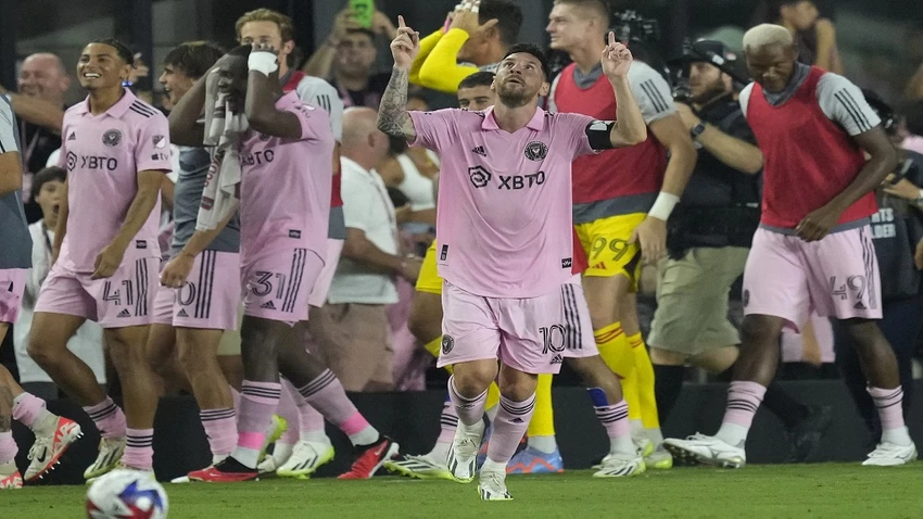 Sức ảnh hưởng của Messi ở giải đấu Mỹ lan tỏa rộng rãi. Ảnh: GETTY. Sức ảnh hưởng của Messi ở giải đấu Mỹ lan tỏa rộng rãi. Ảnh: GETTY.
