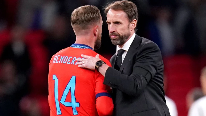 Henderson bị thử thách khi anh chuyển sang chơi ở giải Saudi Arabia thấp hơn khiến ông thầy Southgate khó kiểm tra phong độ thật. Ảnh: GETTY. Henderson bị thử thách khi anh chuyển sang chơi ở giải Saudi Arabia thấp hơn khiến ông thầy Southgate khó kiểm tra phong độ thật. Ảnh: GETTY.