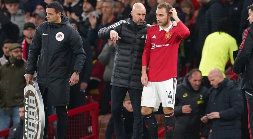 HLV Ten Hag chưa hài lòng về các cầu thủ Man United sau ba trận đấu ở mùa giải này. Ảnh: GETTY. HLV Ten Hag chưa hài lòng về các cầu thủ Man United sau ba trận đấu ở mùa giải này. Ảnh: GETTY.