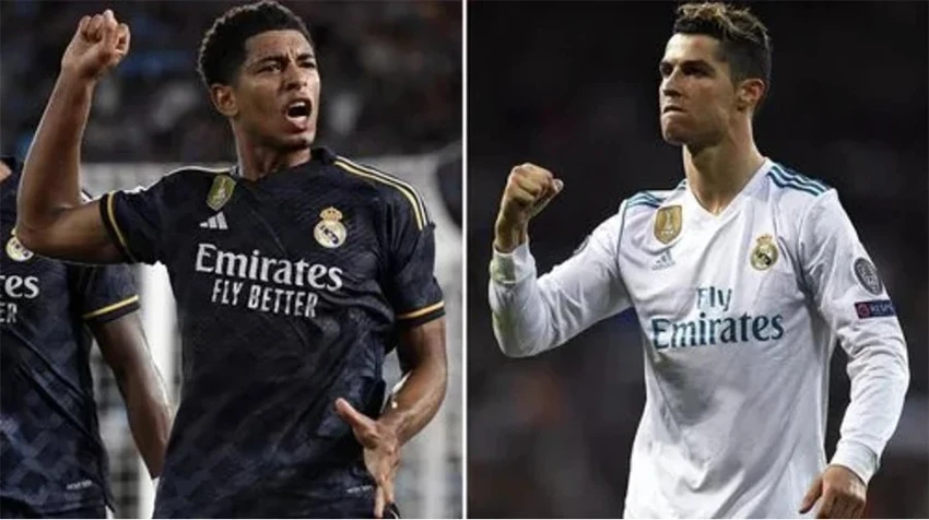 Bellingham đã phá vỡ kỷ lục của Ronaldo trong màu áo Real Madrid