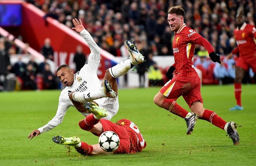 tiền đạo Mbappe