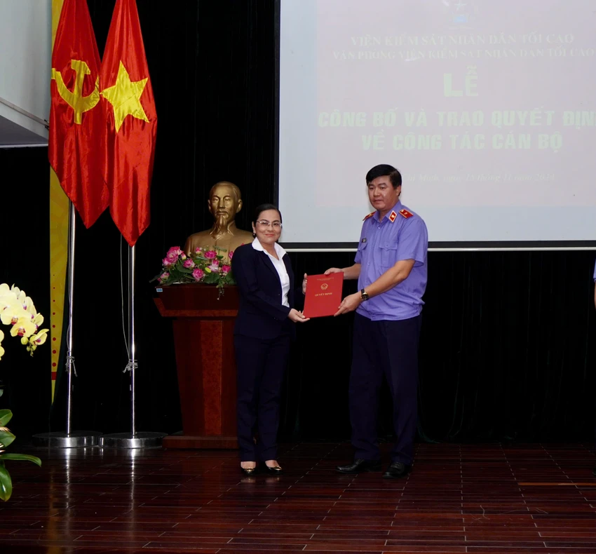 VKSND Tối cao, Văn phòng VKSND Tối cao tại TP.HCM có nhân sự mới