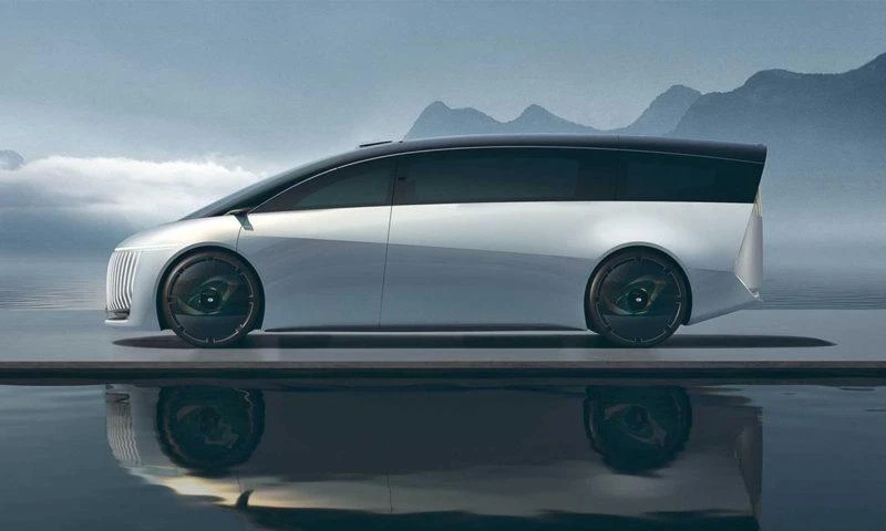 GAC Space Concept đang là một mẫu xe hydro độc đáo cả về màu sắc lẫn thiết kế. Ảnh:Carmag. GAC Space Concept đang là một mẫu xe hydro độc đáo cả về màu sắc lẫn thiết kế. Ảnh:Carmag.