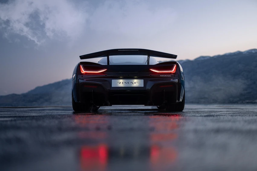 Rimac Nevera được trang bị bốn động cơ điện. Ảnh: Autoevolution. Rimac Nevera được trang bị bốn động cơ điện. Ảnh: Autoevolution.