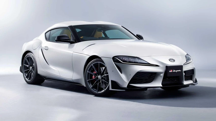 Toyota Supra Matte White Edition ra mắt tại Nhật Bản chỉ 50 chiếc. Ảnh: Moto1. Toyota Supra Matte White Edition ra mắt tại Nhật Bản chỉ 50 chiếc. Ảnh: Moto1.
