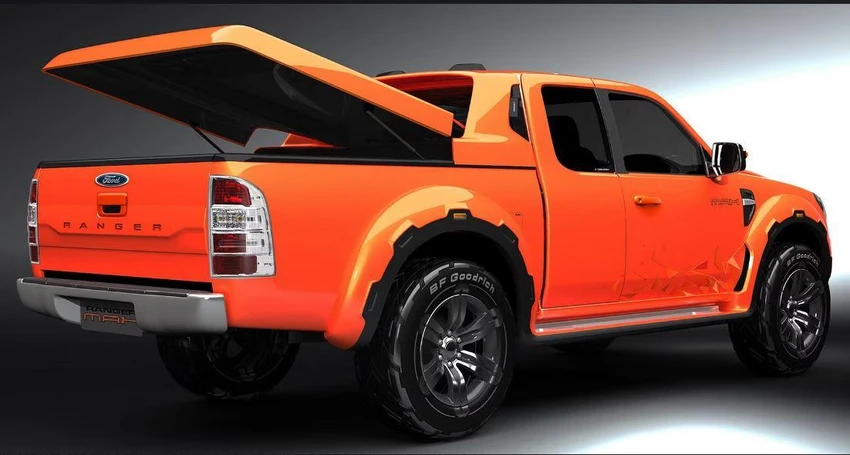 Ford Ranger vẫn là chiếc xe tải hạng trung bền bỉ ngoài trừ 3 mẫu. Ảnh: Hotcars. Ford Ranger vẫn là chiếc xe tải hạng trung bền bỉ ngoài trừ 3 mẫu. Ảnh: Hotcars.