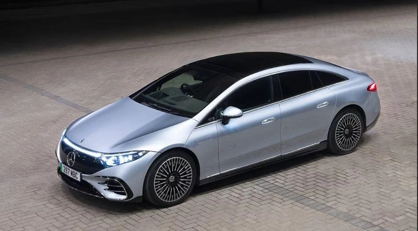 Mercedes EQS. Ảnh: Hotcars. Mercedes EQS. Ảnh: Hotcars.