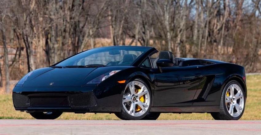 Lamborghini Gallardo Spyder. Ảnh: Hotcars. Lamborghini Gallardo Spyder. Ảnh: Hotcars.