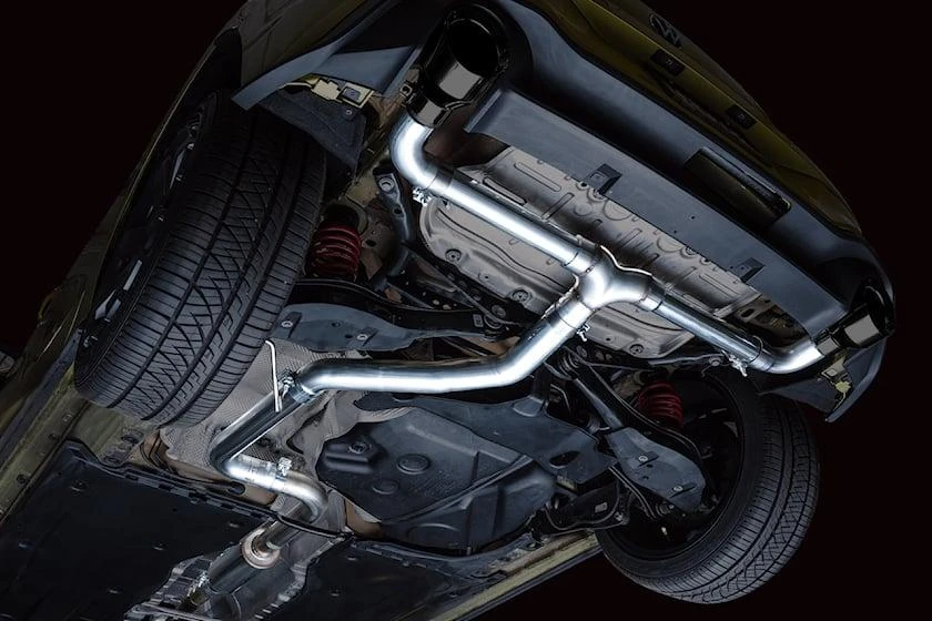 Hệ thống ống xả (Độ pô). Ảnh: Carbuzz. Hệ thống ống xả (Độ pô). Ảnh: Carbuzz.