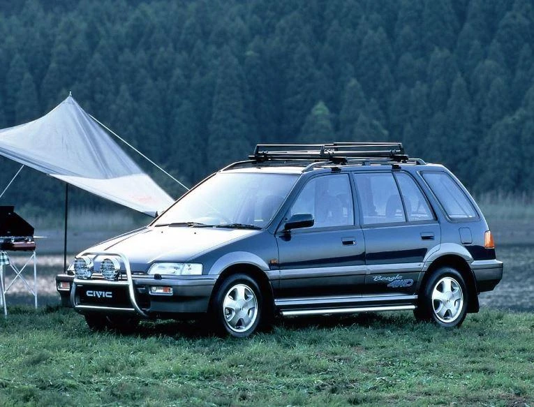 1994 Civic Shuttle 4WD. Ảnh: Hotcars. 1994 Civic Shuttle 4WD. Ảnh: Hotcars.